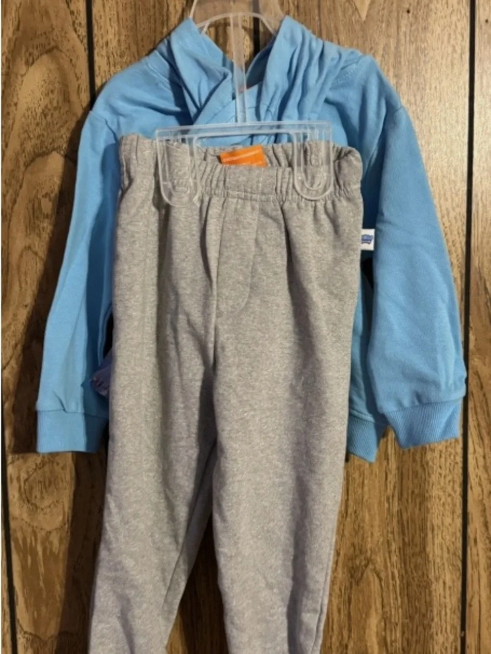 adidas Light Blue Kids Leggings - Grey